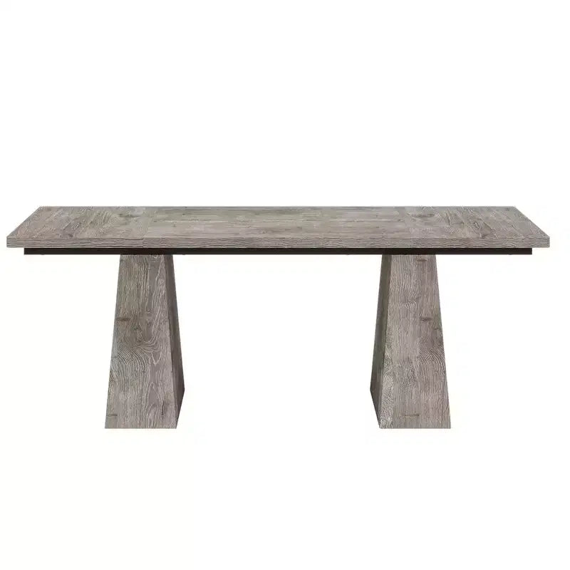 Tavolo da Pranzo Rustico da 160 cm | 6 Posti | Gambe Affusolate | Capacità 113 kg | Multiuso