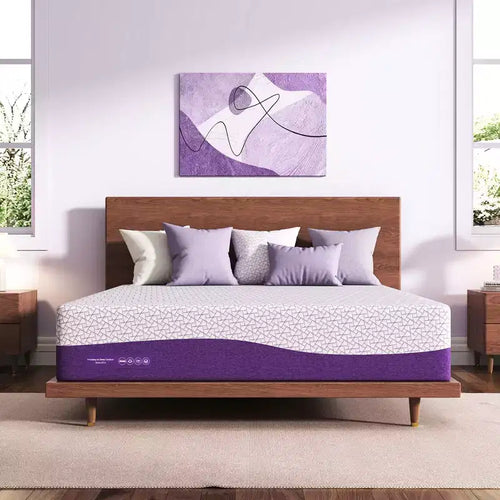 Sersper 12 Rayon from Bamboo Charcoal Cooling Gel Memory Foam Mattress - Compatible with Platform Bed, Box Spring, or Slat Base