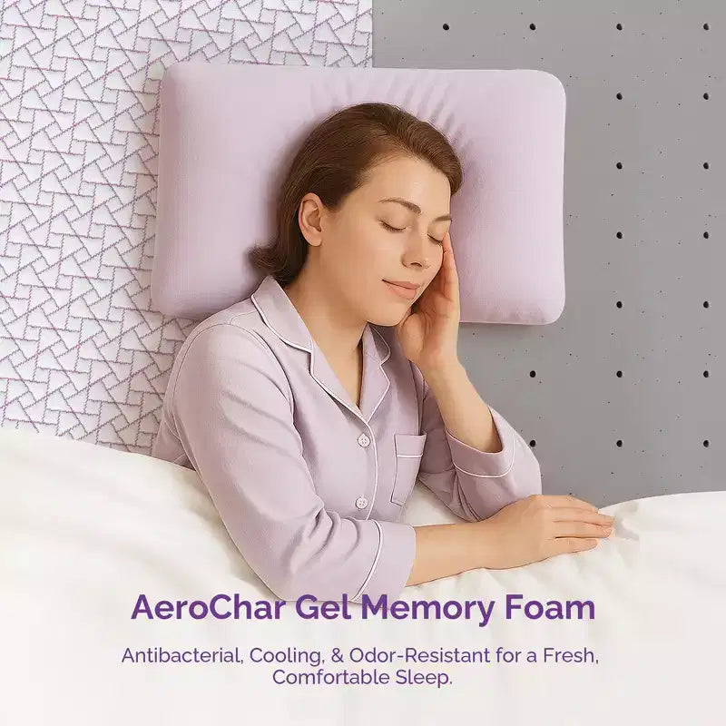 Materasso in memory foam con gel rinfrescante al carbone di bambù da 12 pollici | CertiPUR-US | OEKO-TEX | Rigidità media