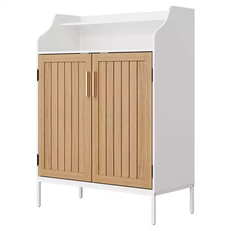 Scarpiera a 4 ripiani | 3 ripiani regolabili | 24 paia | Design sottile | Ingresso