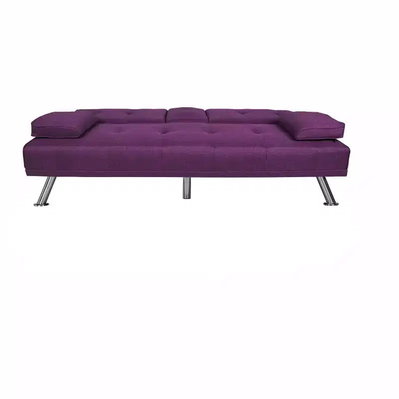 Divano letto futon pieghevole in spugna ad alta densità | Chaise Longue | Cuscino removibile | Nessun assemblaggio