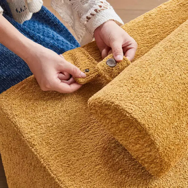 Divano letto futon pieghevole in spugna ad alta densità | Chaise Longue | Cuscino removibile | Nessun assemblaggio