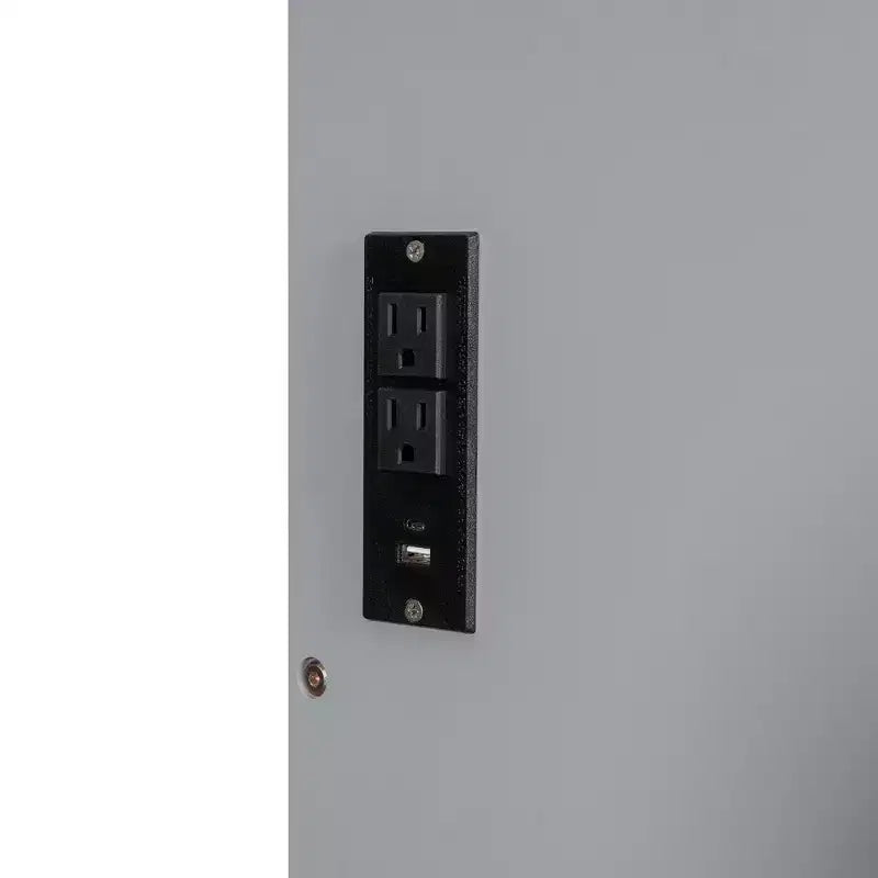Letto a muro a scomparsa Queen Size | Prese di ricarica e USB | Meccanismo a doppio pistone | Portata 272 kg