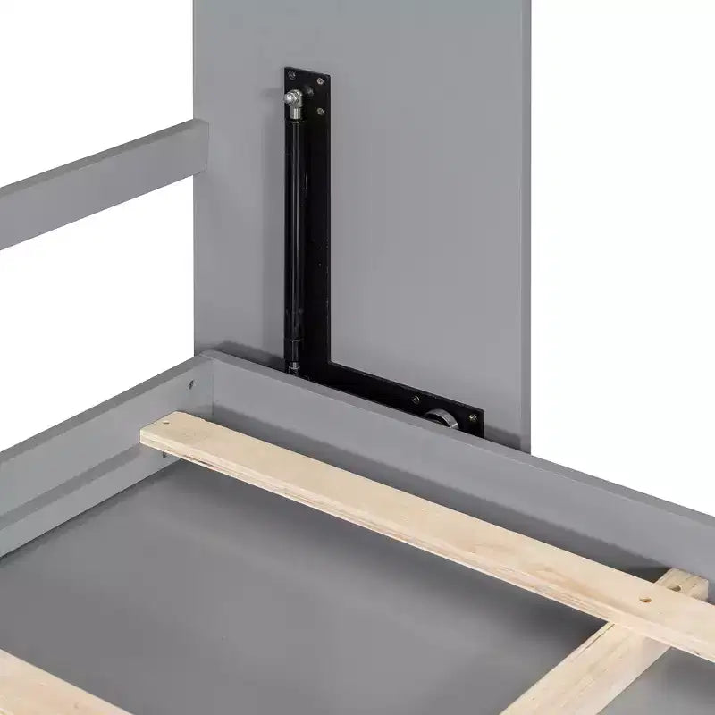 Letto a muro a scomparsa Queen Size | Prese di ricarica e USB | Meccanismo a doppio pistone | Portata 272 kg