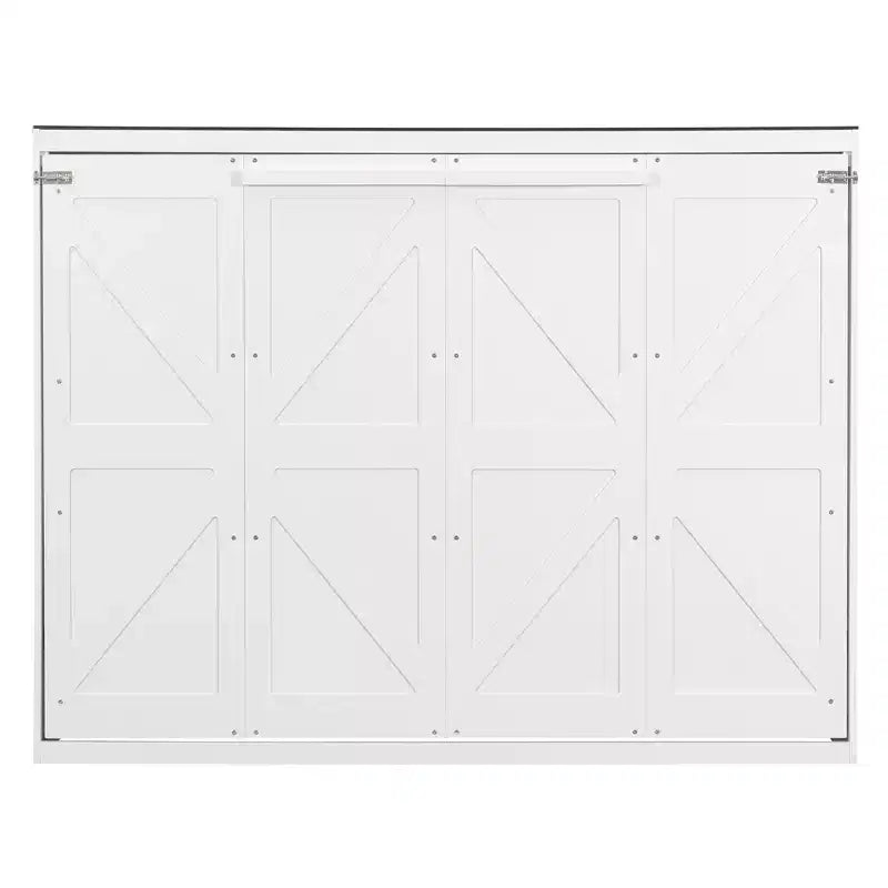 Letto a muro a scomparsa Queen Size | Prese di ricarica e USB | Meccanismo a doppio pistone | Portata 272 kg