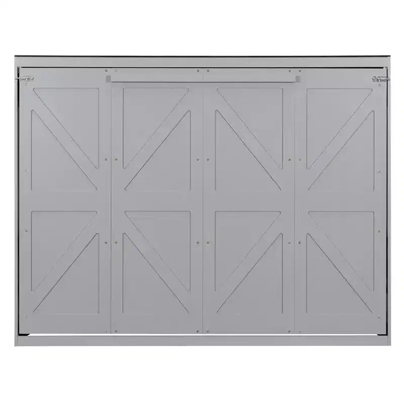 Letto a muro a scomparsa Queen Size | Prese di ricarica e USB | Meccanismo a doppio pistone | Portata 272 kg