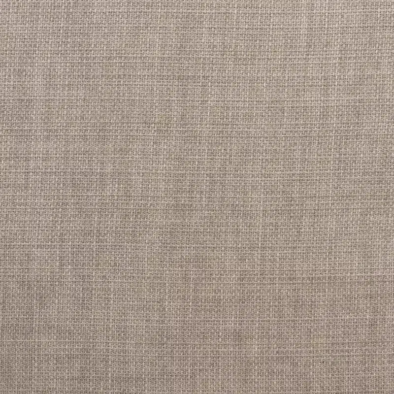 Set di 2 sedie da pranzo imbottite in tessuto | Rivetti decorativi | Struttura in legno di betulla | Grigio/Bianco